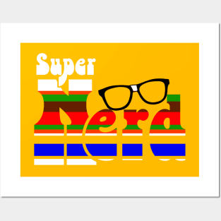 Super Nerd Posters and Art